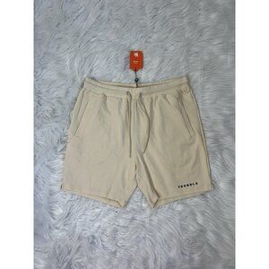 YoungLA Perfect Shorts 118 Men’s 2X Cream White Athletic Sweats Pockets 5” NWT